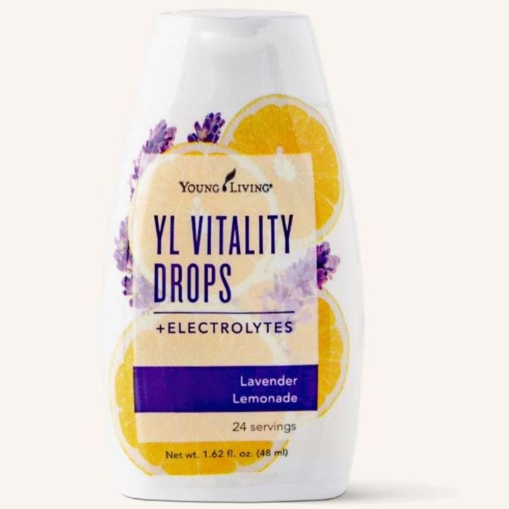 Young Living Vitality Drops + Electrolytes  Lavender Lemonade